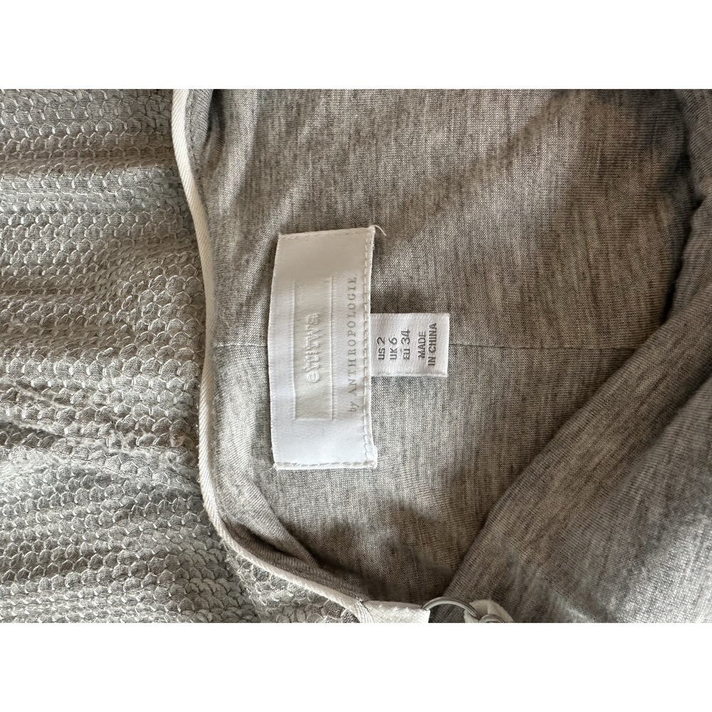 Ett Twa Claudette Anthropologie Silver Sequin Jumpsuit - Picture 9 of 10